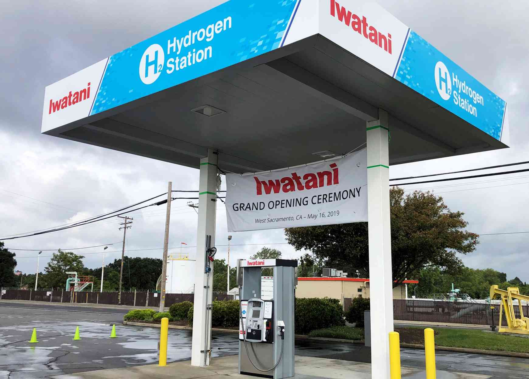 West Sacramento Hydrogen Fuel - Iwatani Edit 