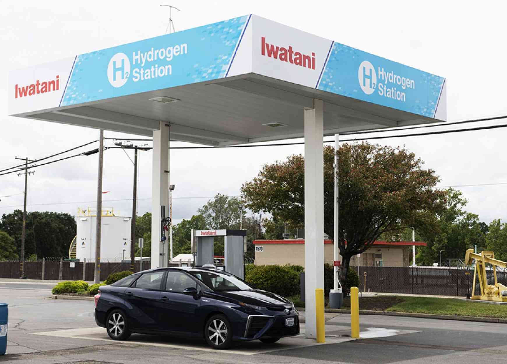 West Sacramento Hydrogen Fuel - West Sacramento Hydrogen Station Iwatani 0 